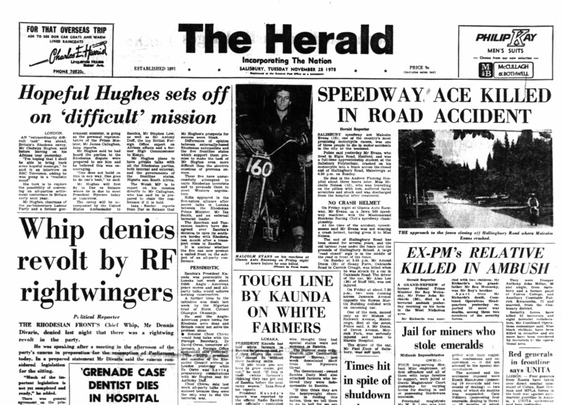 Rhodesia Herald - 28 November 1978