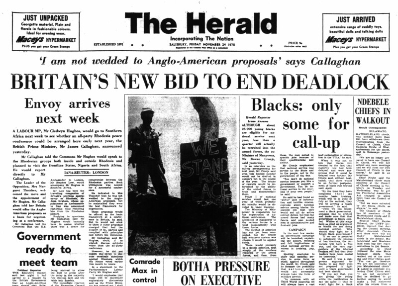 Rhodesia Herald - 24 November 1978