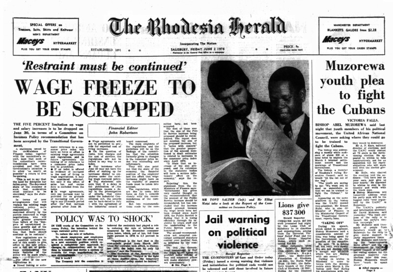 Rhodesia Herald - 2 June 1978