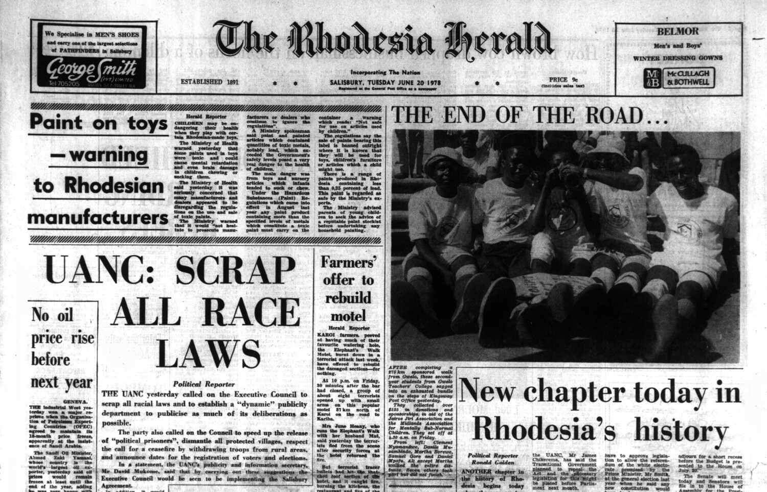 Rhodesia Herald - 20 June 1978