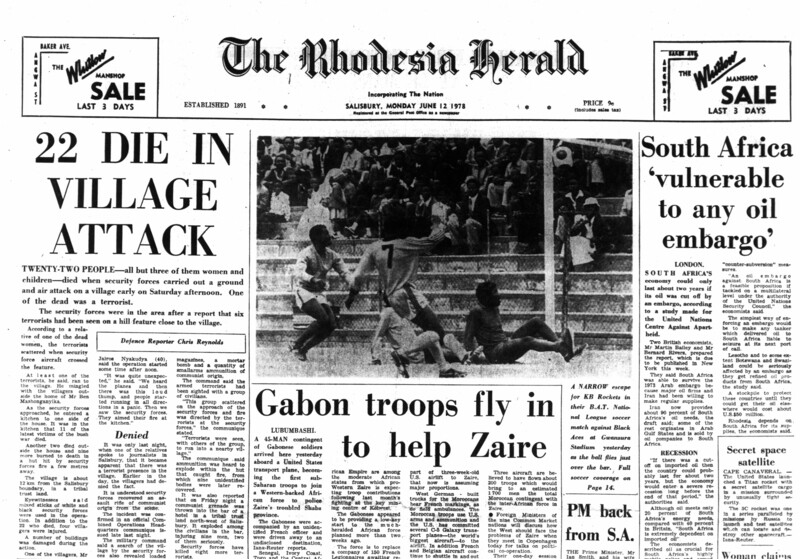 Rhodesia Herald - 12 June 1978