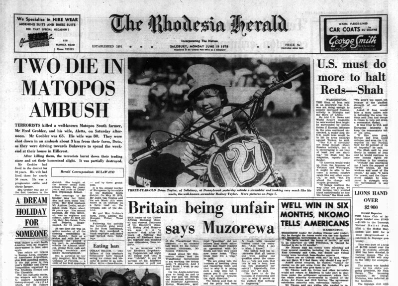 Rhodesia Herald - 19 June 1978