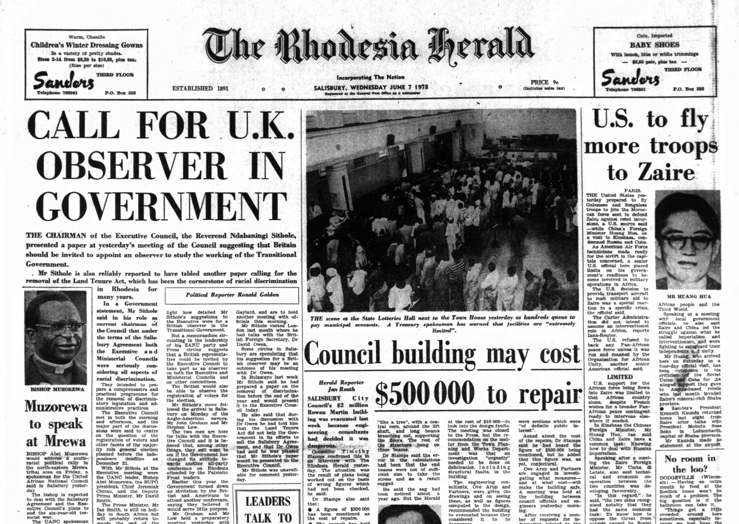 Rhodesia Herald - 7 June 1978