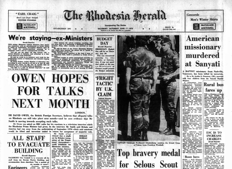 Rhodesia Herald - 17 June 1978