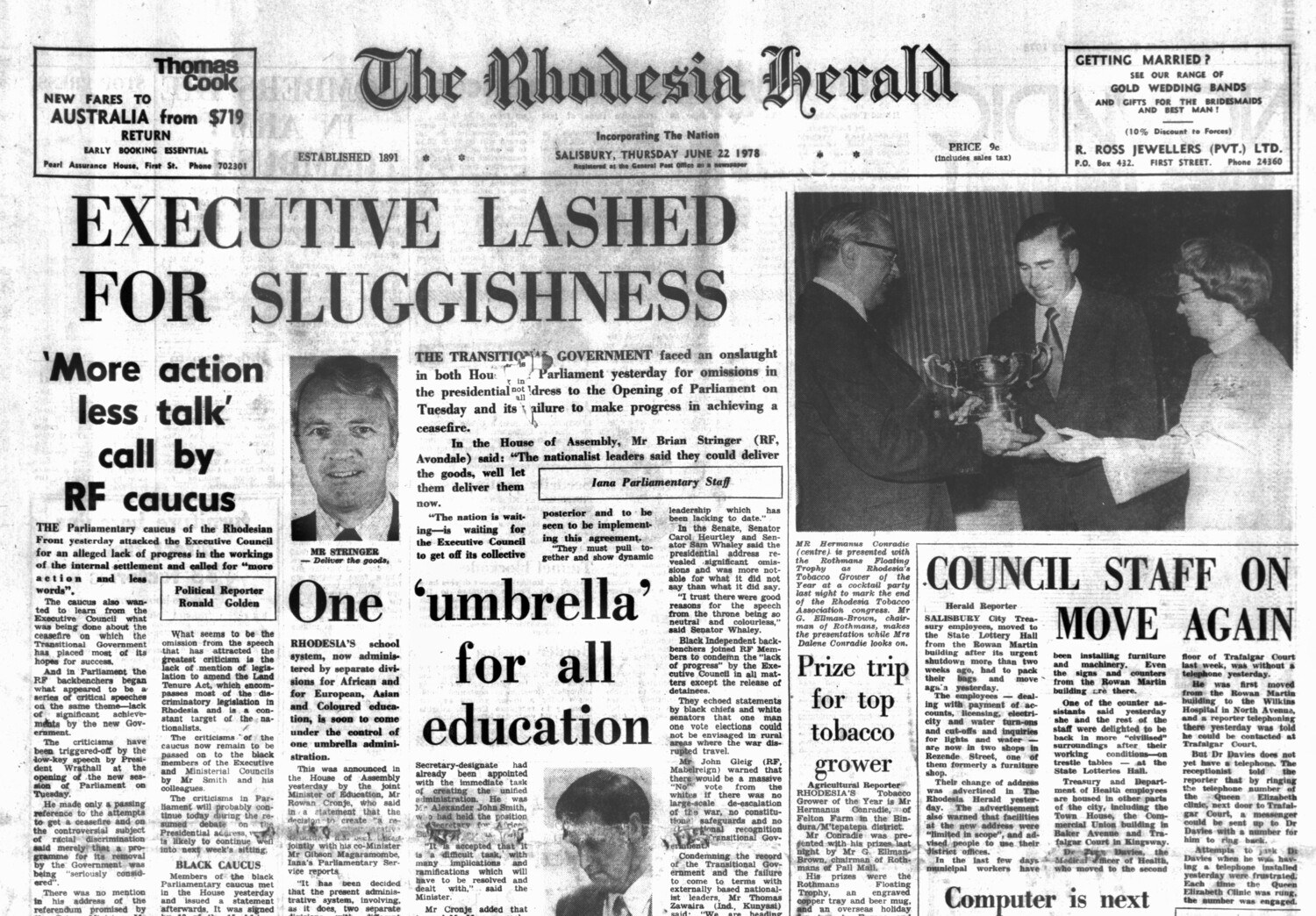 Rhodesia Herald - 22 June 1978