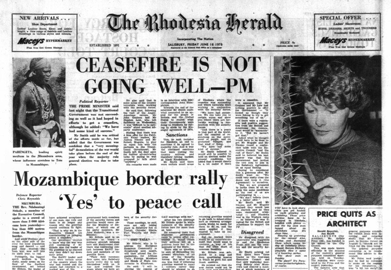 Rhodesia Herald - 16 June 1978