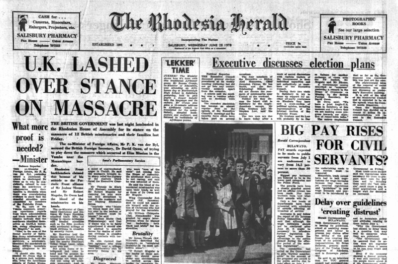 Rhodesia Herald - 28 June 1978