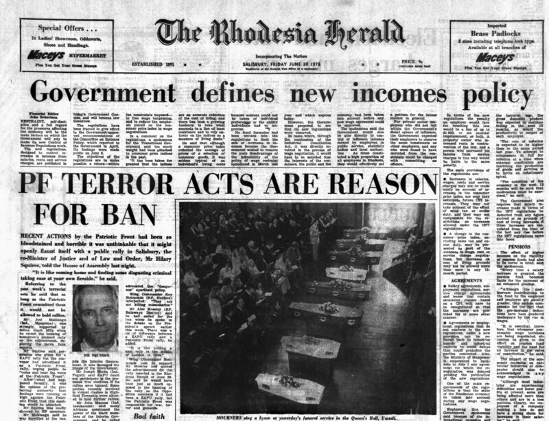 Rhodesia Herald - 30 June 1978