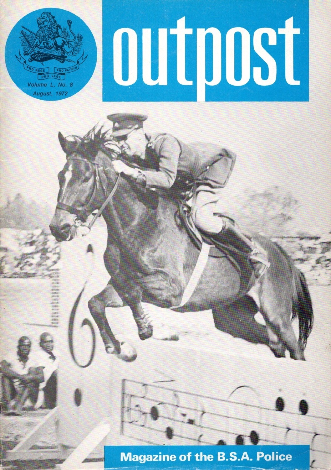Outpost  Magazine - August 1972