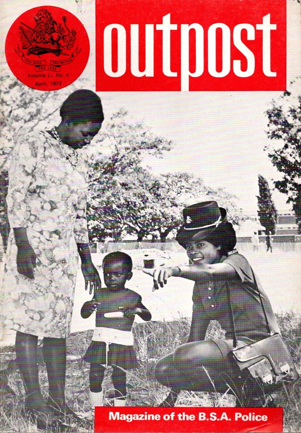 Outpost  Magazine - April 1973
