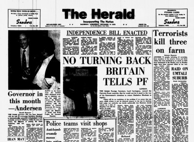 Rhodesia Herald - 14 November 1979