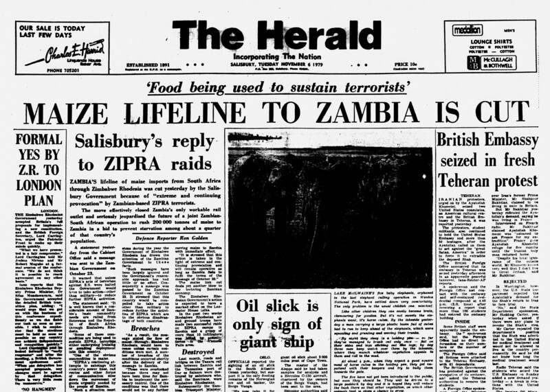 Rhodesia Herald - 6 November 1979