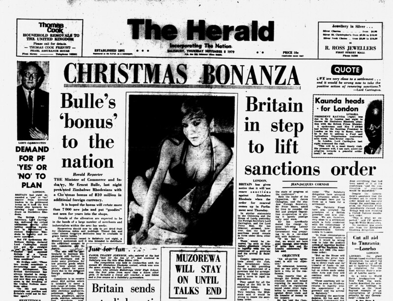 Rhodesia Herald - 8 November 1979
