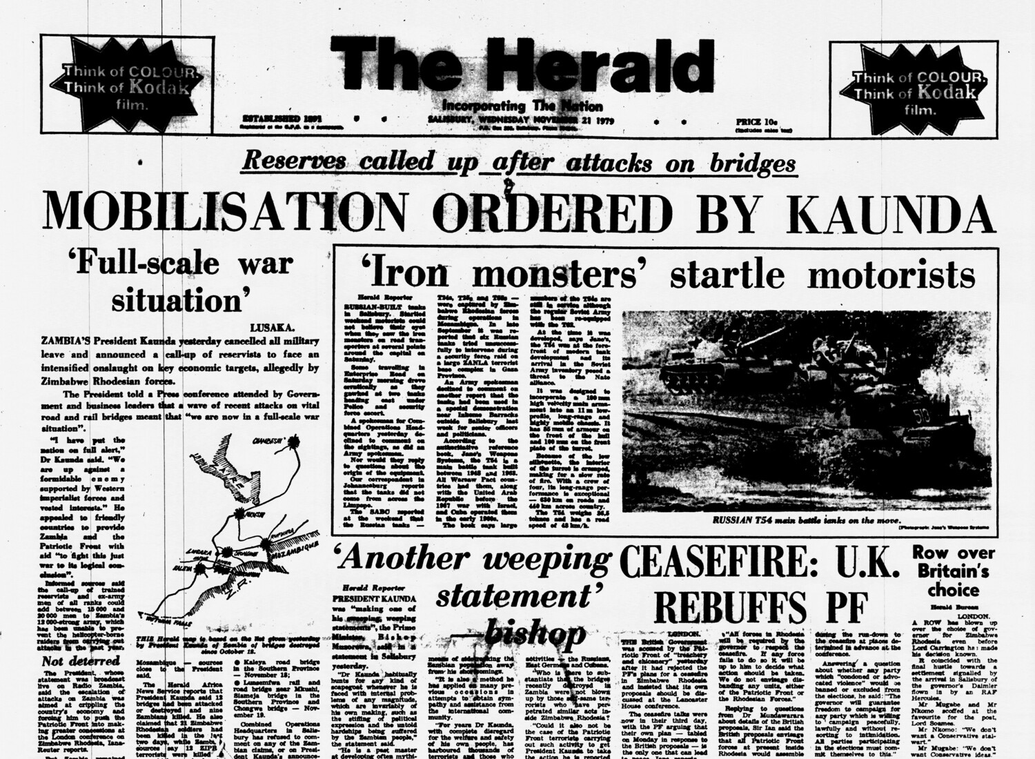 Rhodesia Herald - 21 November 1979