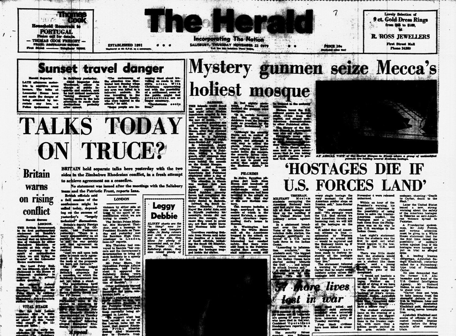Rhodesia Herald - 22 November 1979