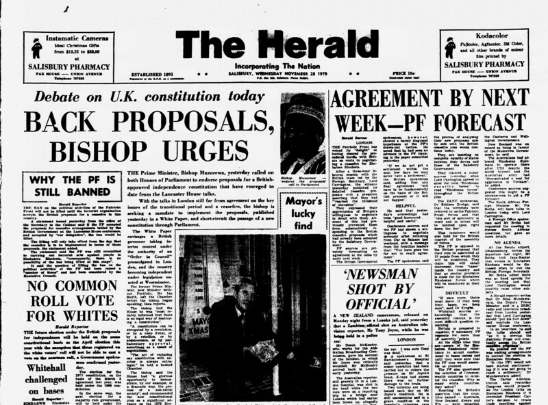 Rhodesia Herald - 28 November 1979