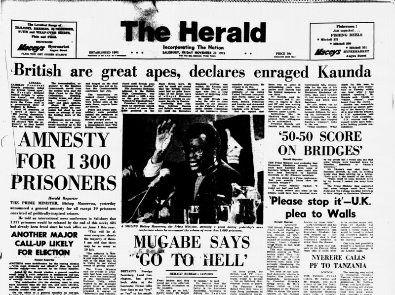 Rhodesia Herald - 23 November 1979
