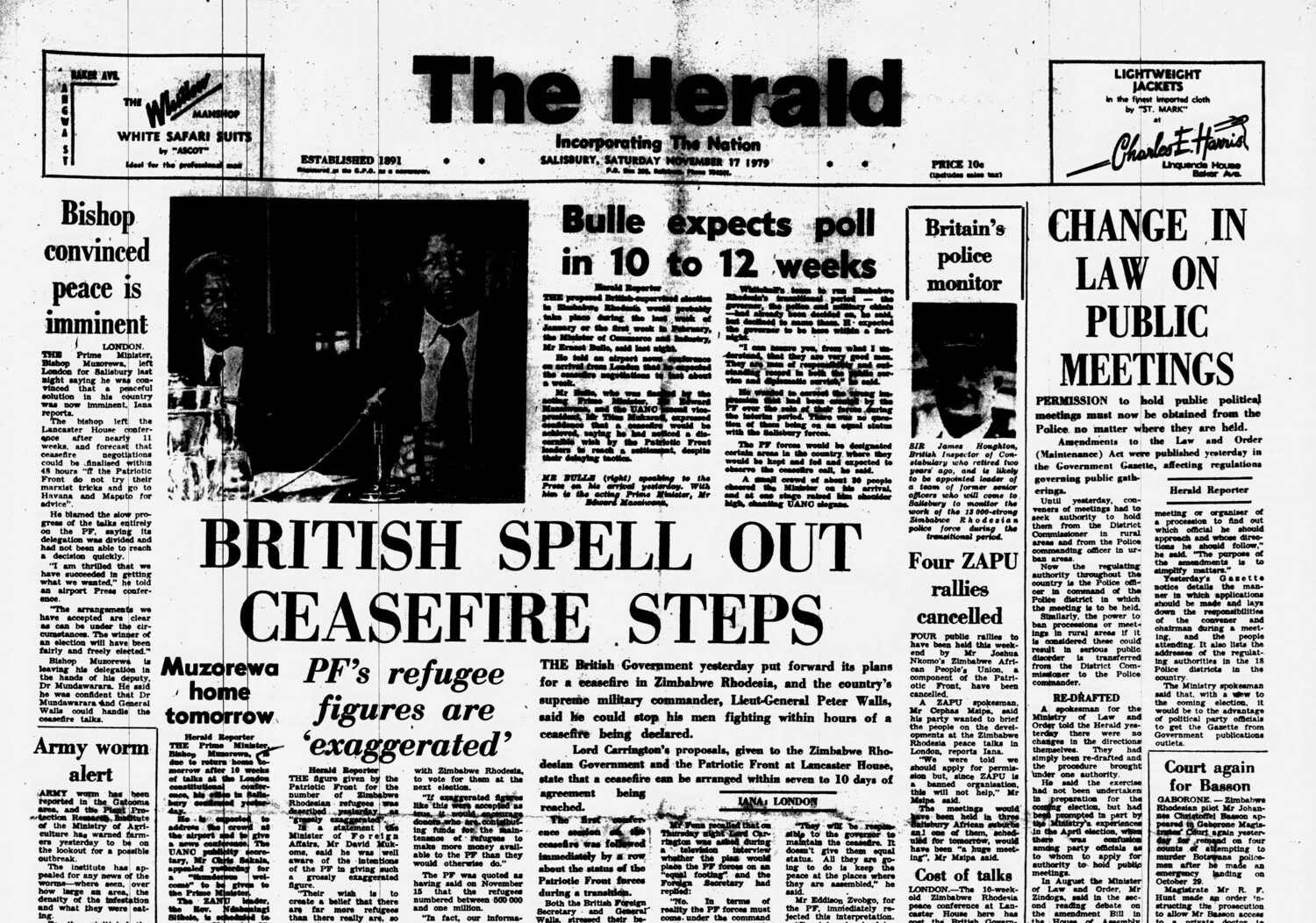 Rhodesia Herald - 17 November 1979