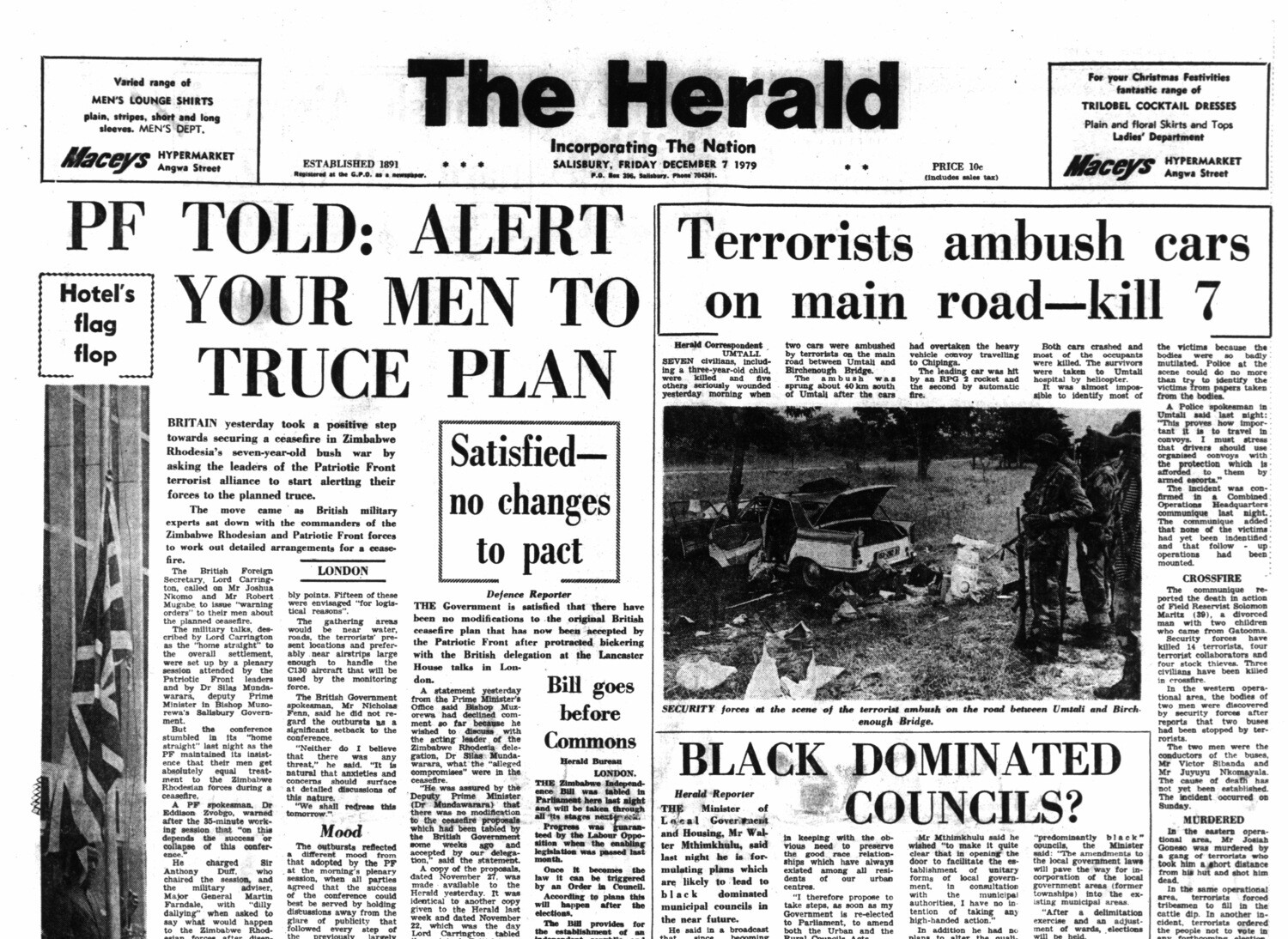 Rhodesia Herald - 7 December 1979