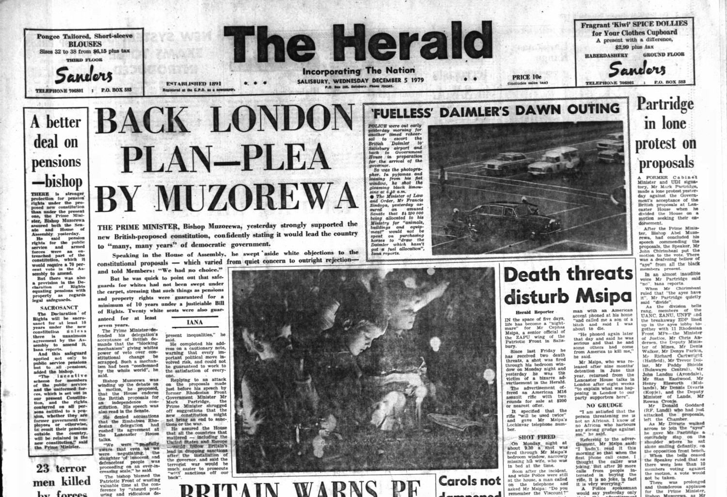 Rhodesia Herald - 5 December 1979