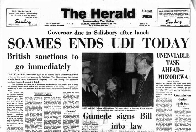 Rhodesia Herald - 12 December 1979