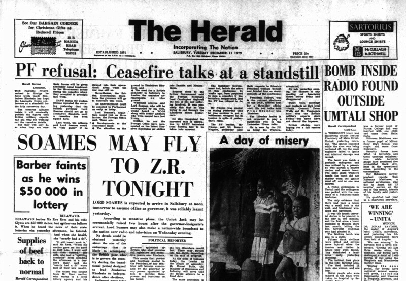 Rhodesia Herald - 11 December 1979