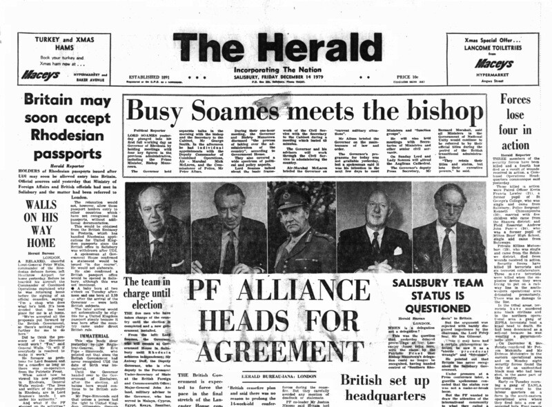 Rhodesia Herald - 14 December 1979