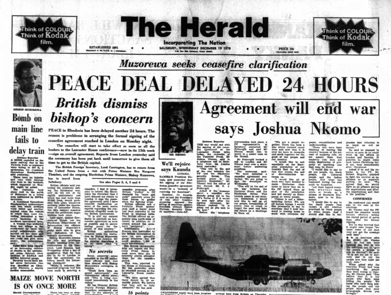 Rhodesia Herald - 19 December 1979