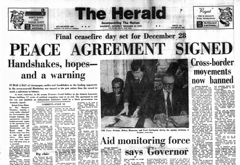 Rhodesia Herald - 22 December 1979