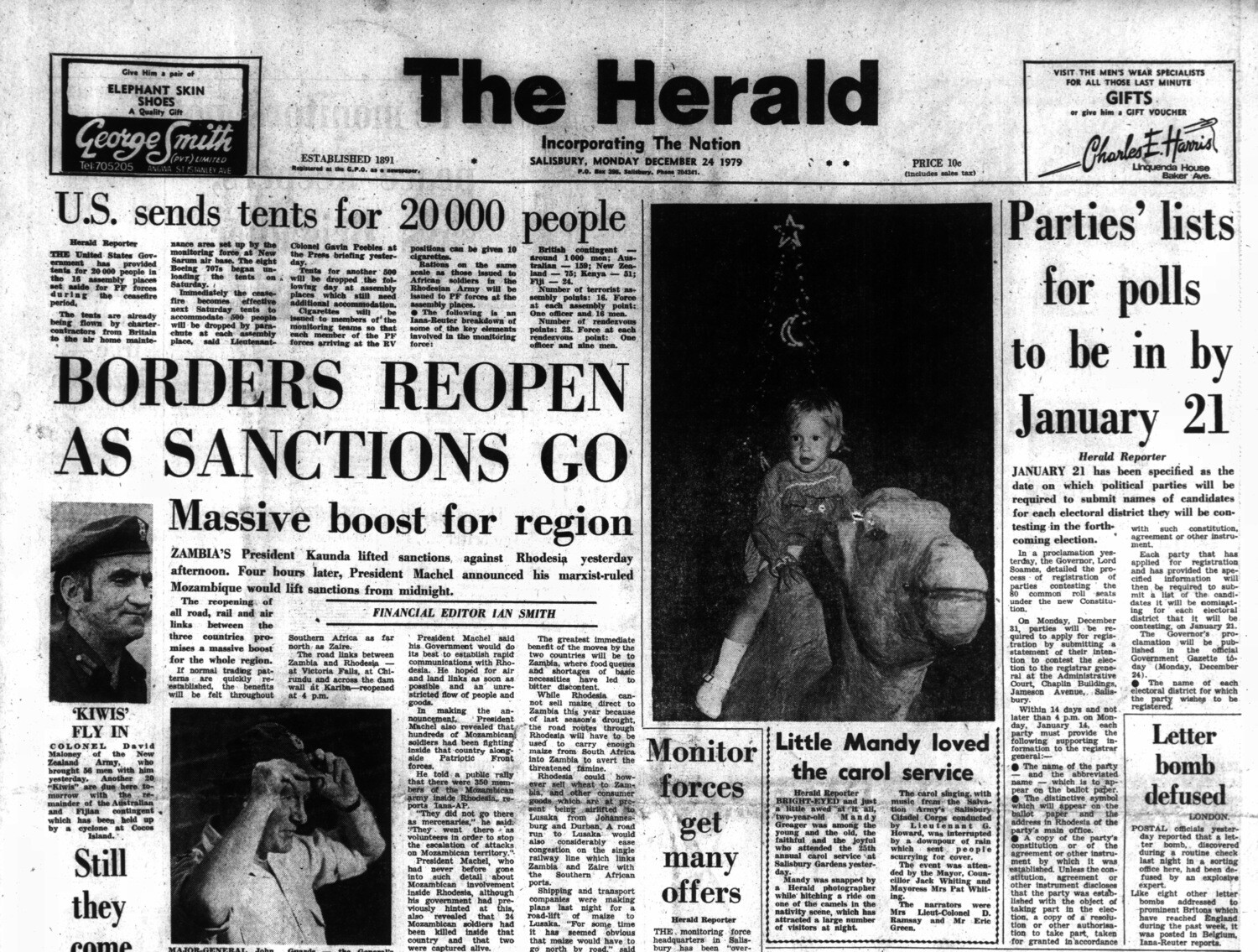 Rhodesia Herald - 24 December 1979