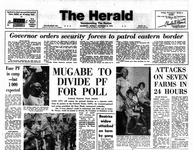 Rhodesia Herald - 31 December 1979