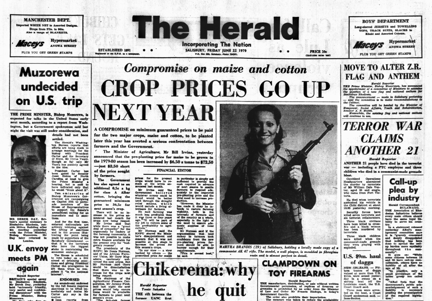 Rhodesia Herald - 22 June 1979