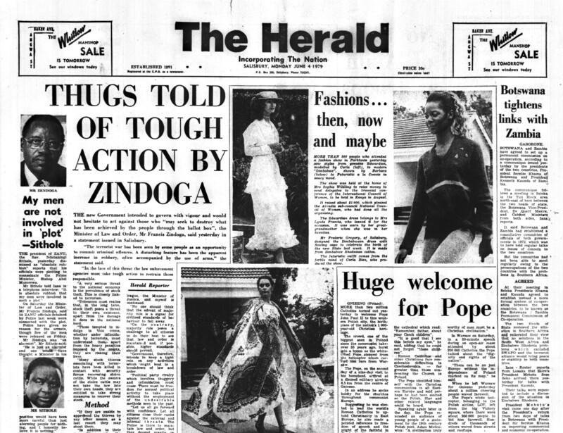 Rhodesia Herald - 4 June 1979