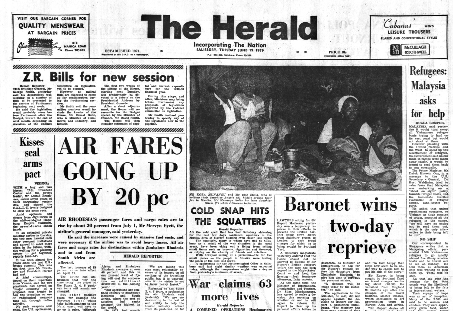 Rhodesia Herald - 19 June 1979