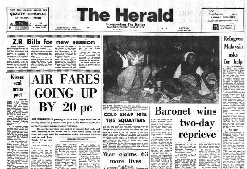 Rhodesia Herald - 19 June 1979