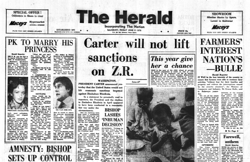 Rhodesia Herald - 8 June 1979