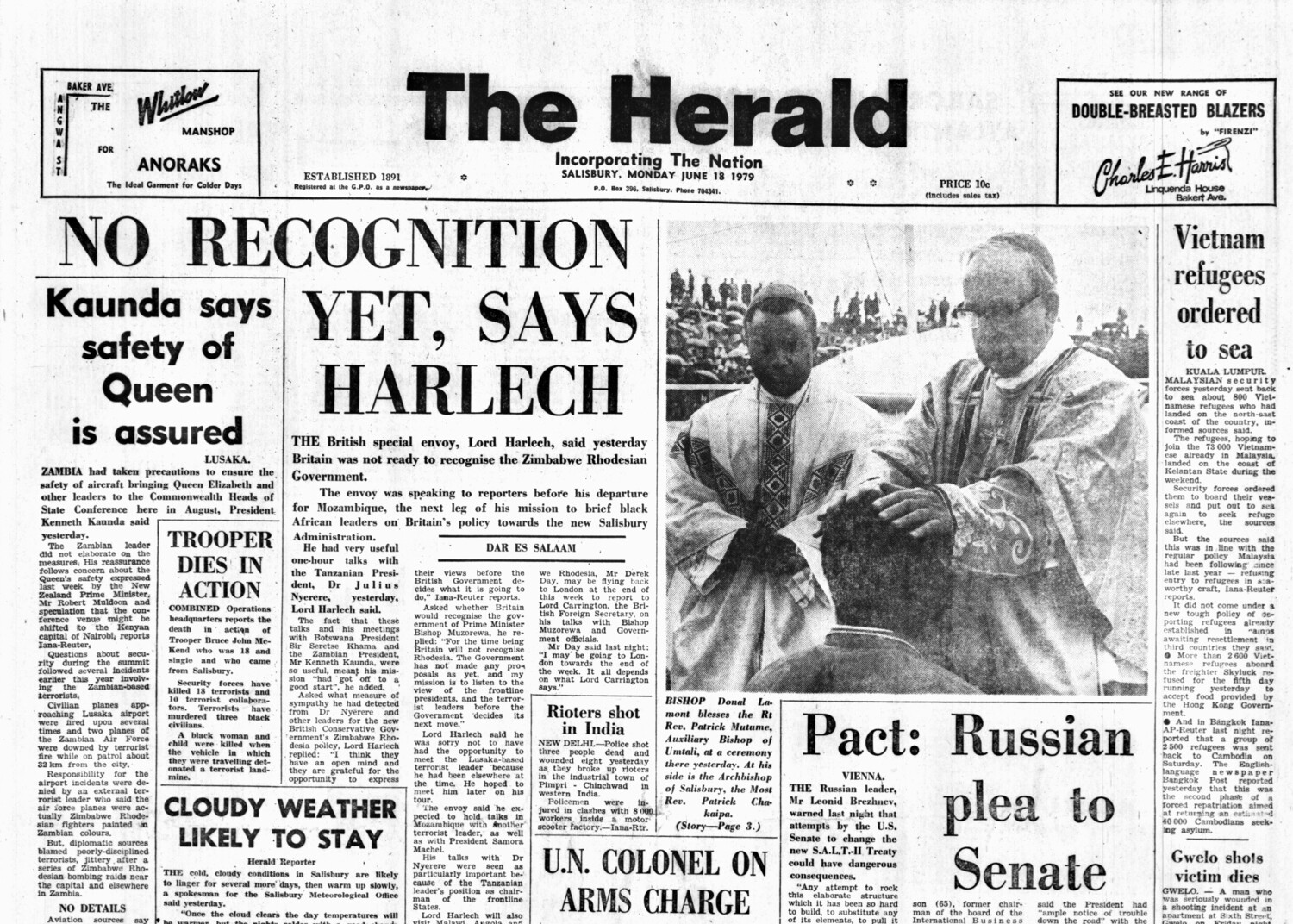 Rhodesia Herald - 18 June 1979