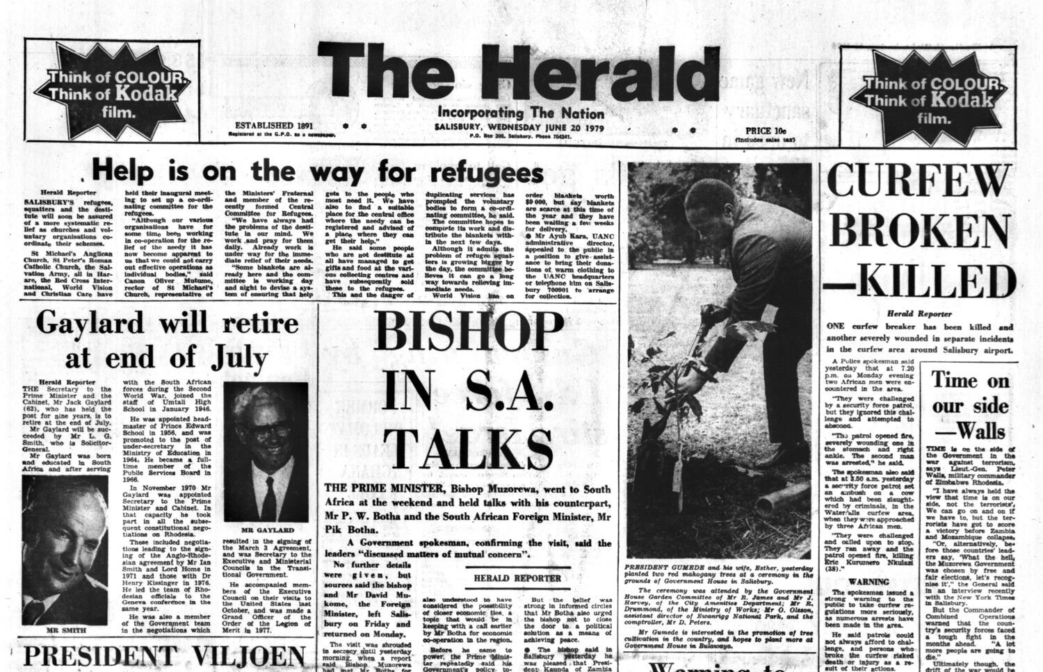 Rhodesia Herald - 20 June 1979