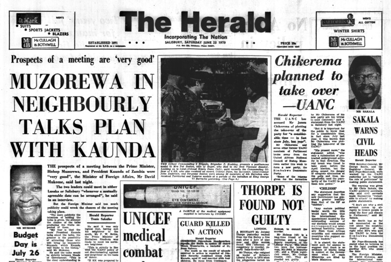 Rhodesia Herald - 23 June 1979