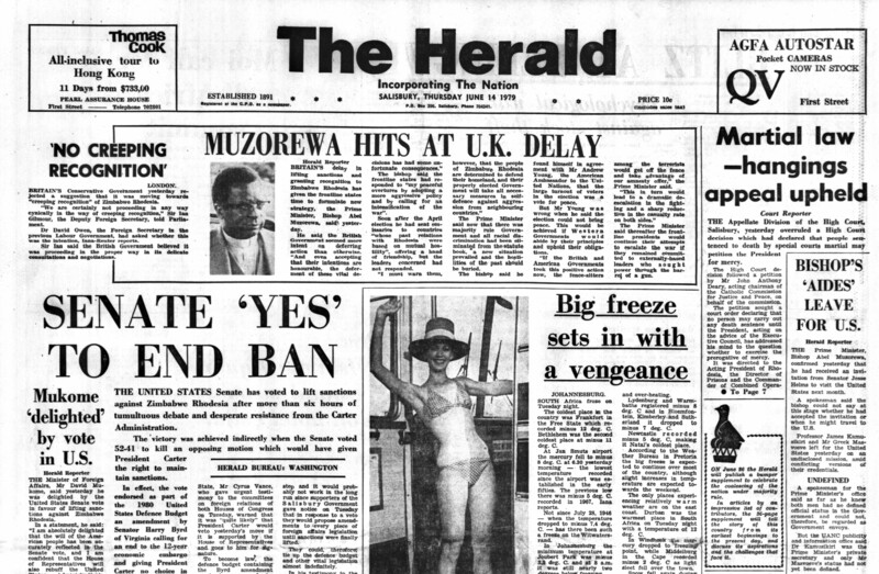 Rhodesia Herald - 14 June 1979
