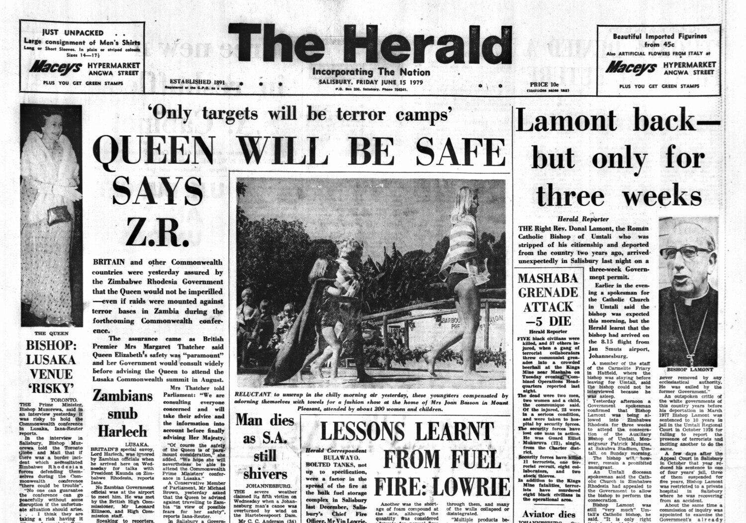 Rhodesia Herald - 15 June 1979