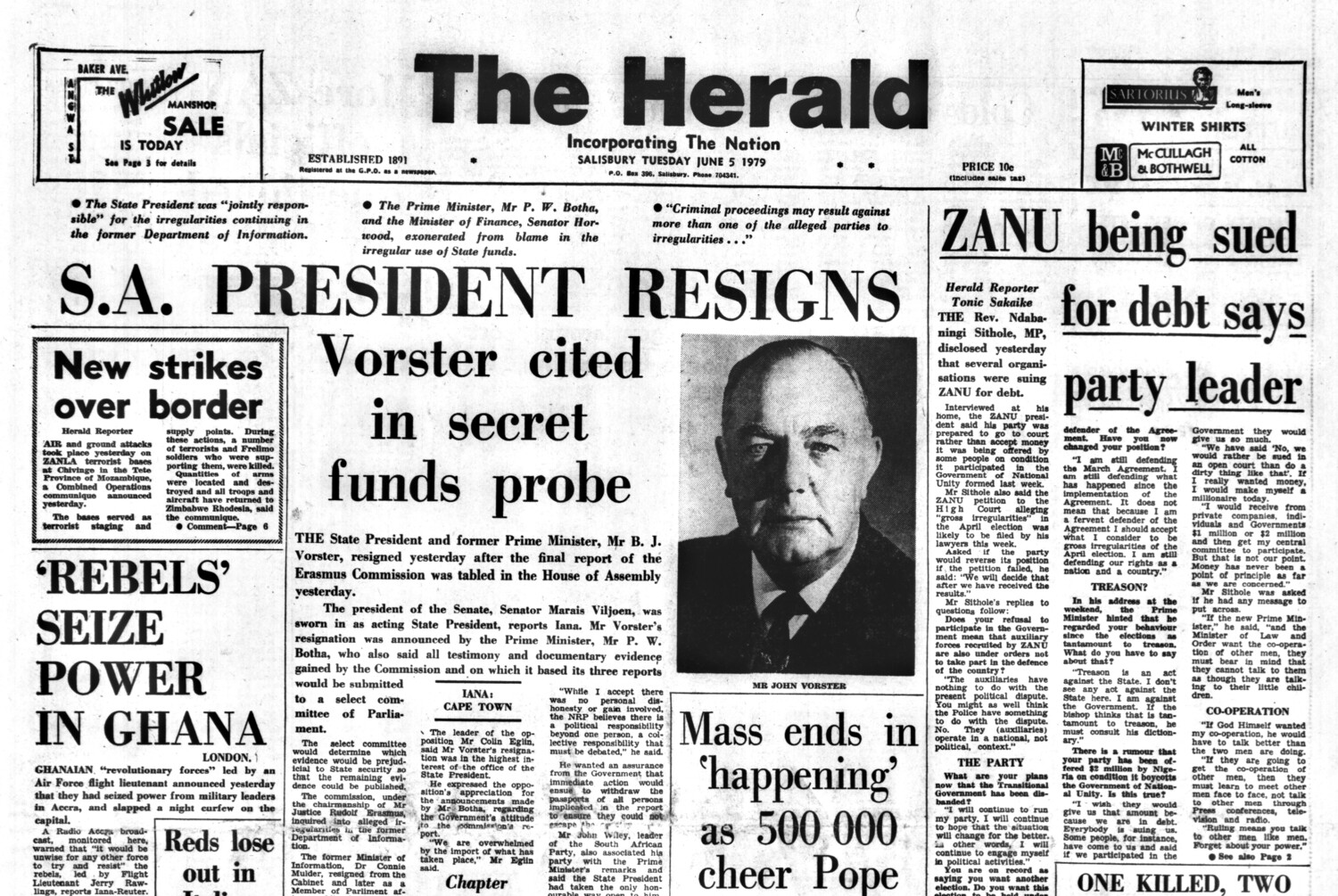 Rhodesia Herald - 5 June 1979