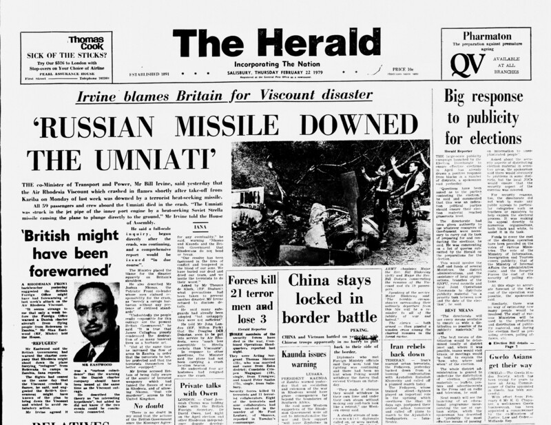 Rhodesia Herald -22 February 1979