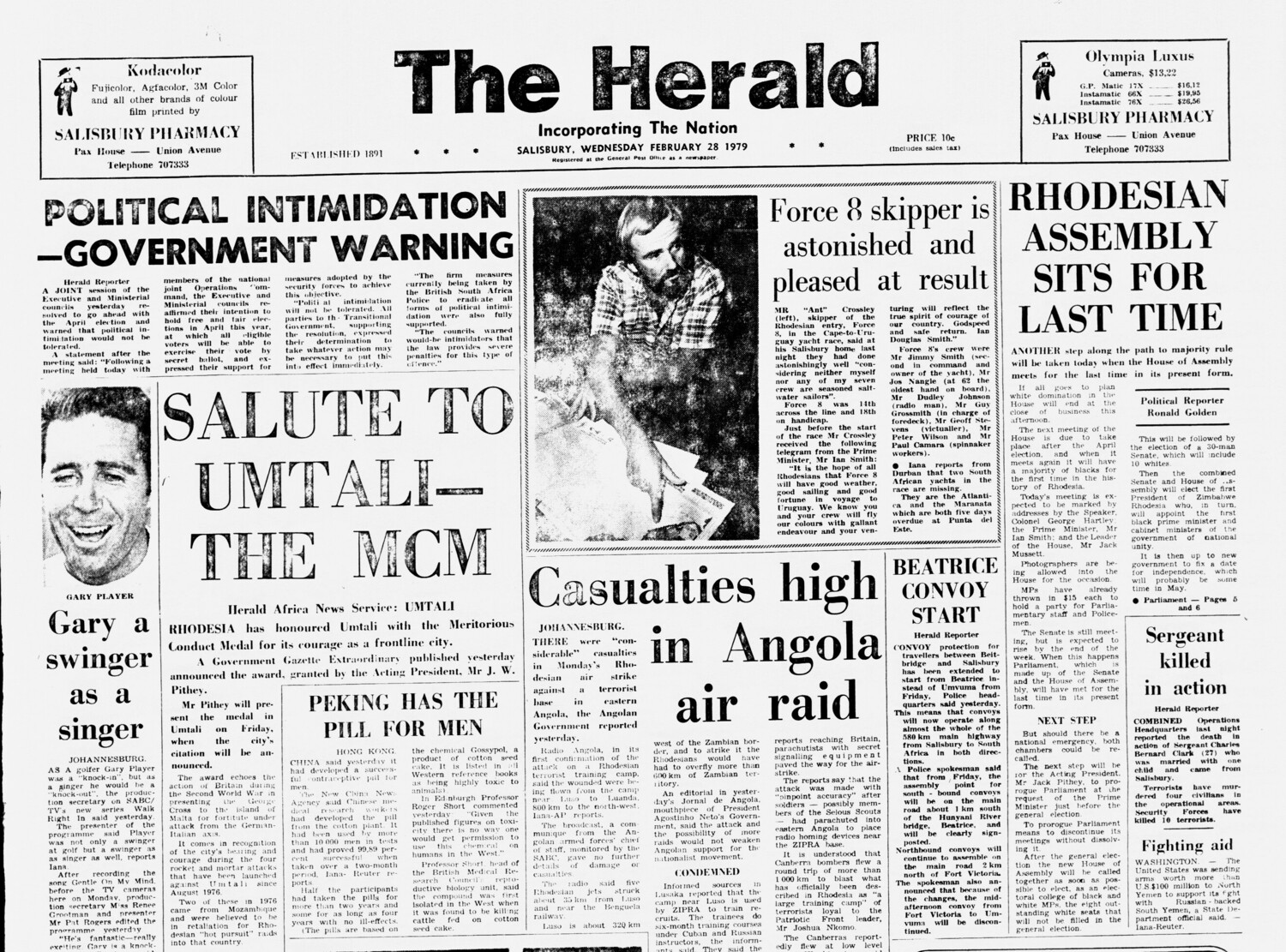 Rhodesia Herald -28 February 1979