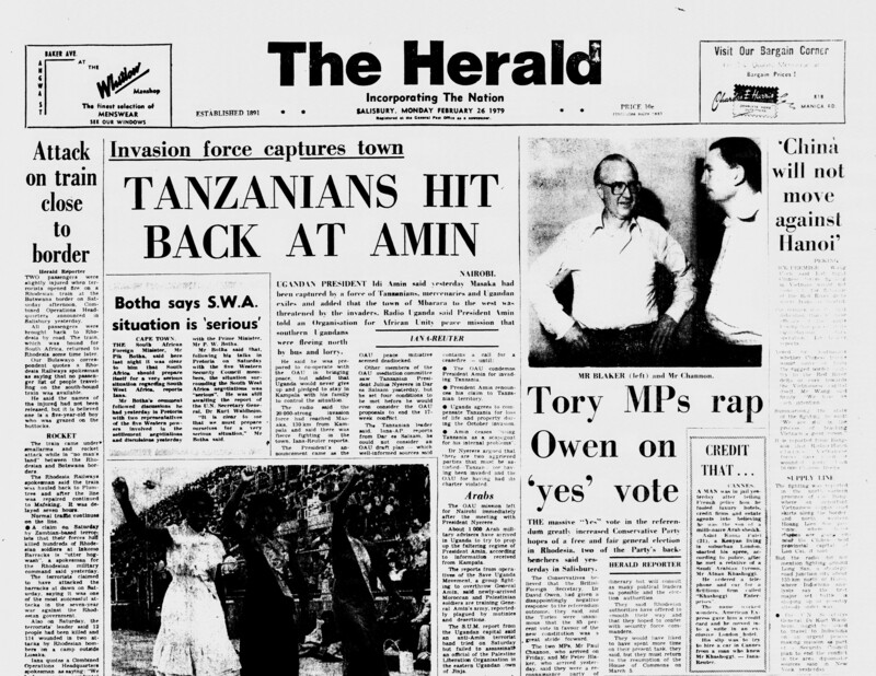 Rhodesia Herald -26 February 1979