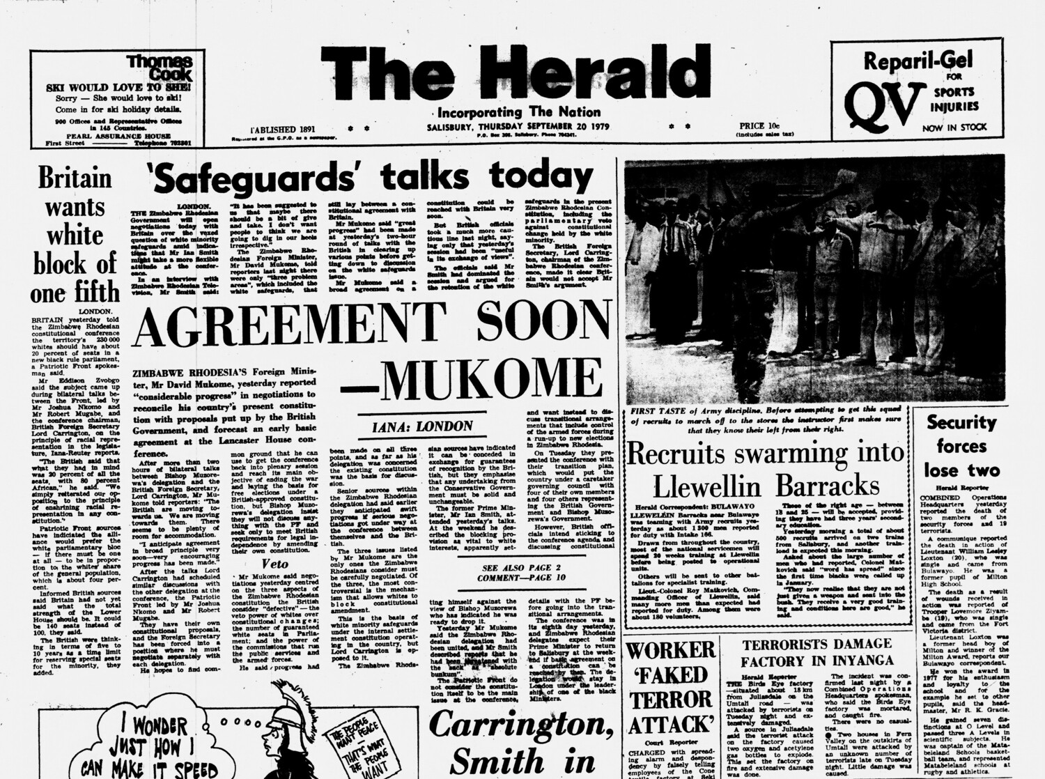 Rhodesia Herald -20 September 1979