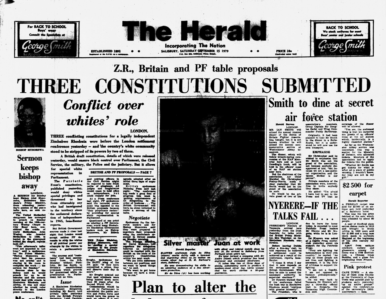 Rhodesia Herald -15 September 1979
