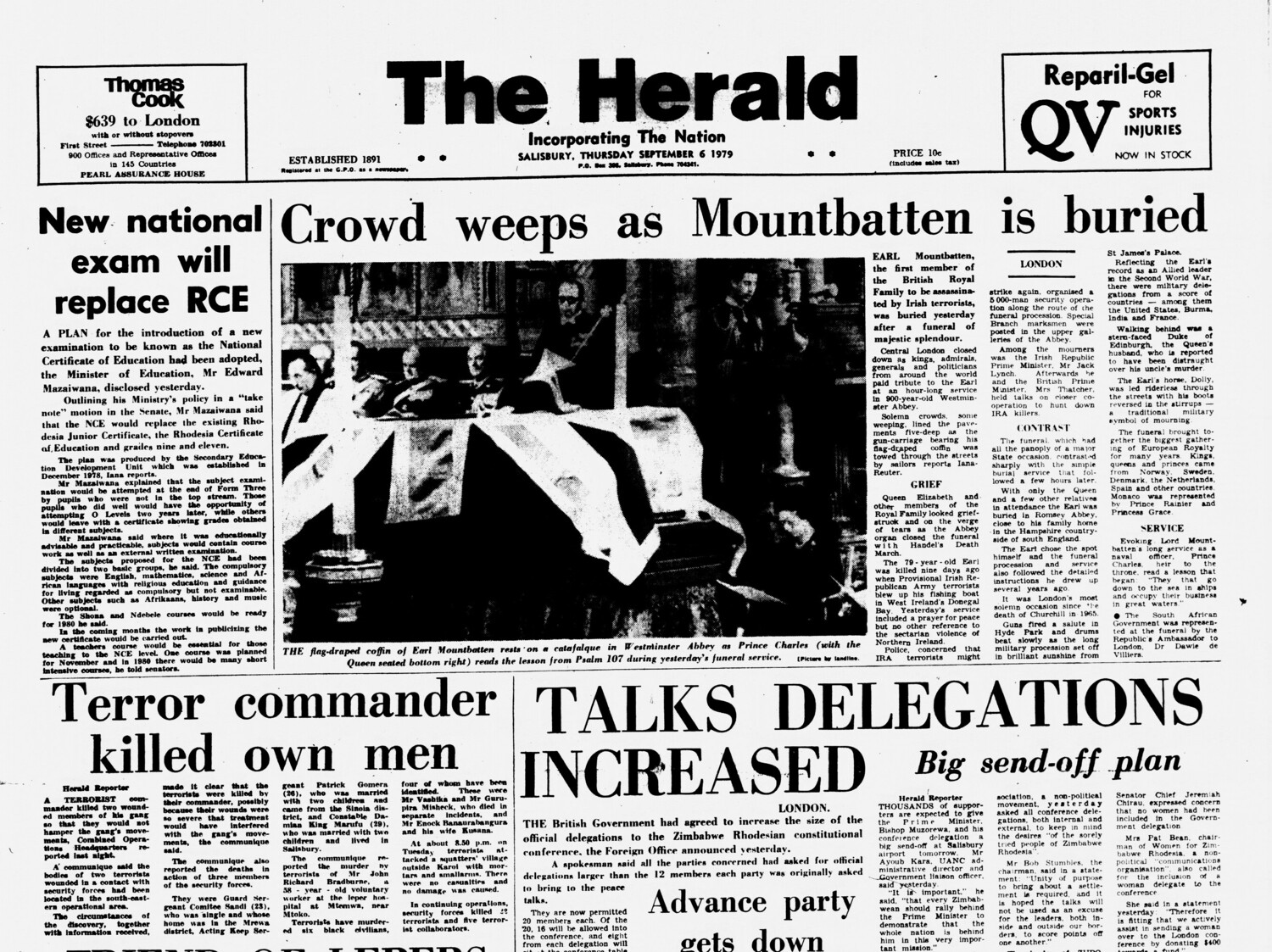 Rhodesia Herald - 6 September 1979