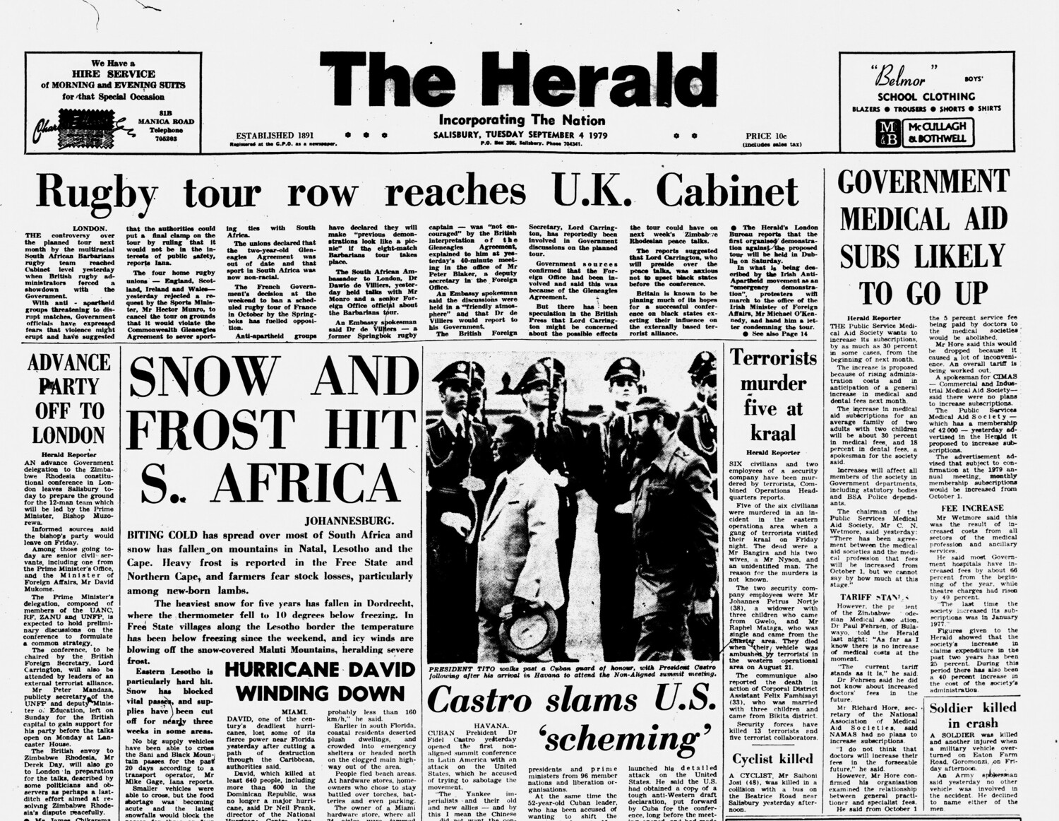 Rhodesia Herald - 4 September 1979