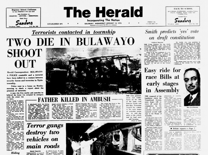 Rhodesia Herald - 10 January 1979